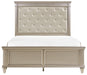 Celandine Full Panel Bed in Pearl/Silver 1928F-1* image