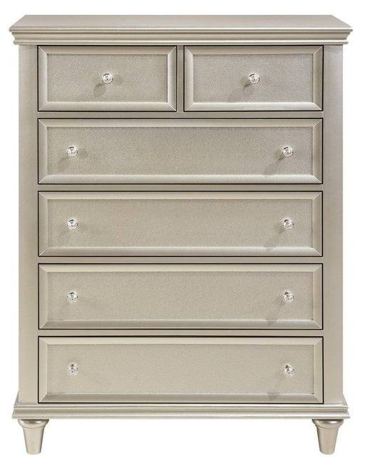 Celandine 6 Drawer Chest in Silver 1928-9 image