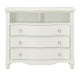 Meghan 3 Drawer Media Chest in White 2058WH-11 image