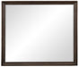 Cardona Mirror in Driftwood Charcoal 1689-6 image