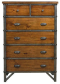 Holverson Chest in Rustic Brown & Gunmetal 1715-9