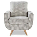 Deryn Accent Chair in Gray 8327GY-1S
