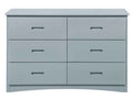 Orion 6 Drawer Dresser in Gray B2063-5