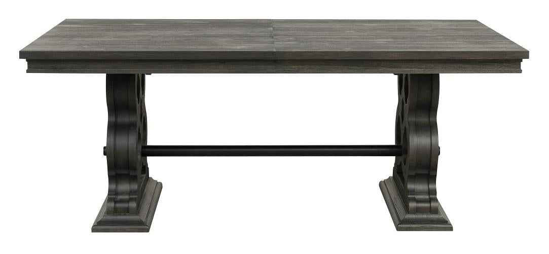 Arasina Dining Table in Dark Pewter 5559N-96*