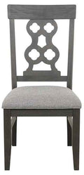 Arasina Side Chair in Dark Pewter (Set of 2)