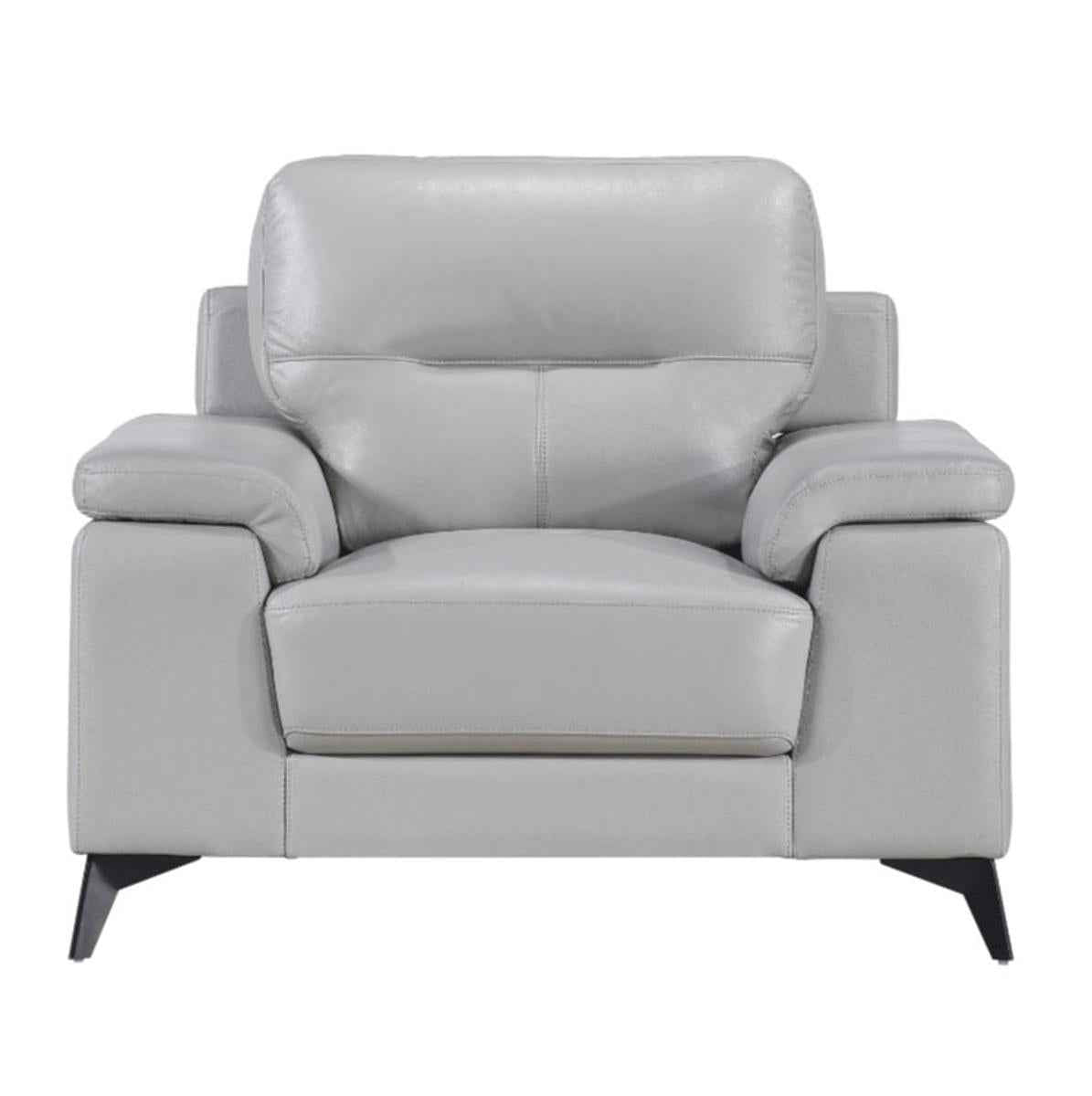 Mischa Chair in Silver Gray 9514SVE-1