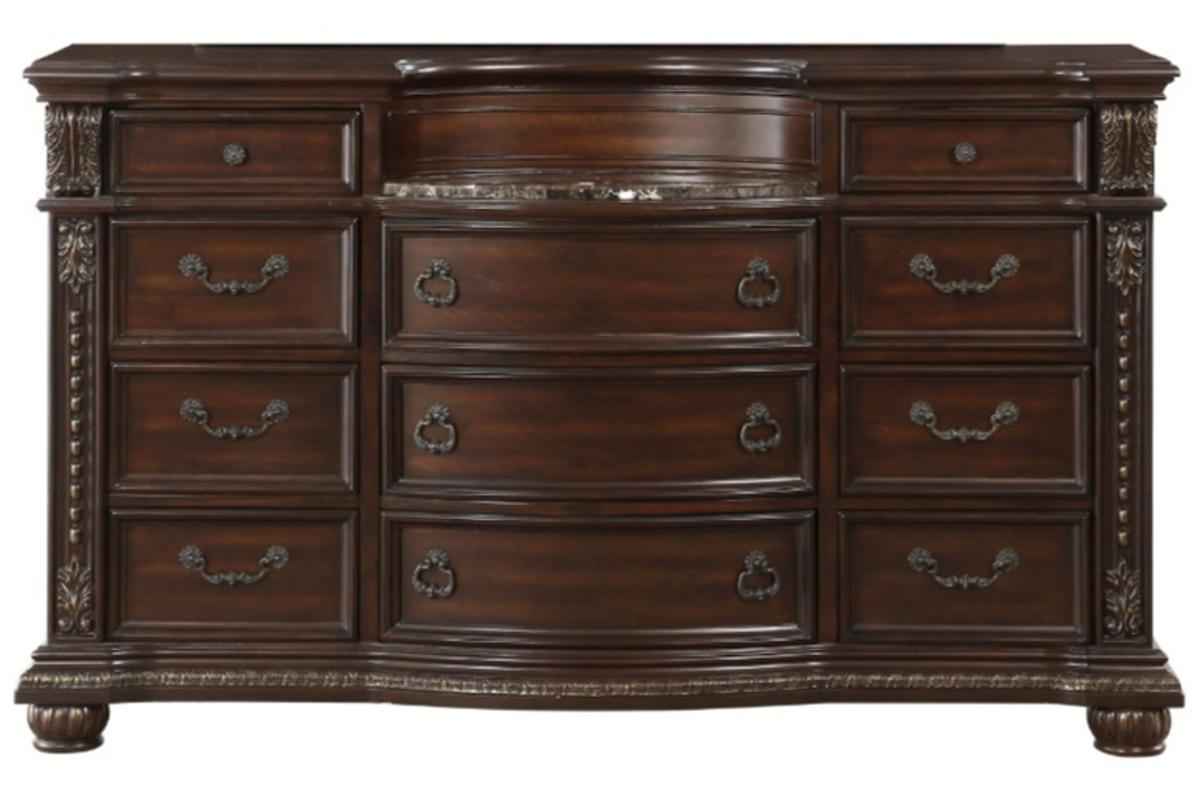 Cavalier Dresser in Dark Cherry 1757-5