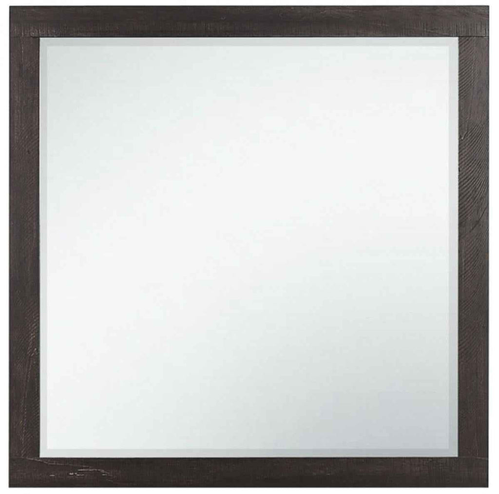 Miter Mirror in Rustin Mahogany & Dark Ebony 1762-6