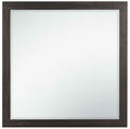 Miter Mirror in Rustin Mahogany & Dark Ebony 1762-6