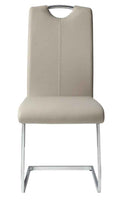 Glissand Side Chair in Chrome (Set of 2)