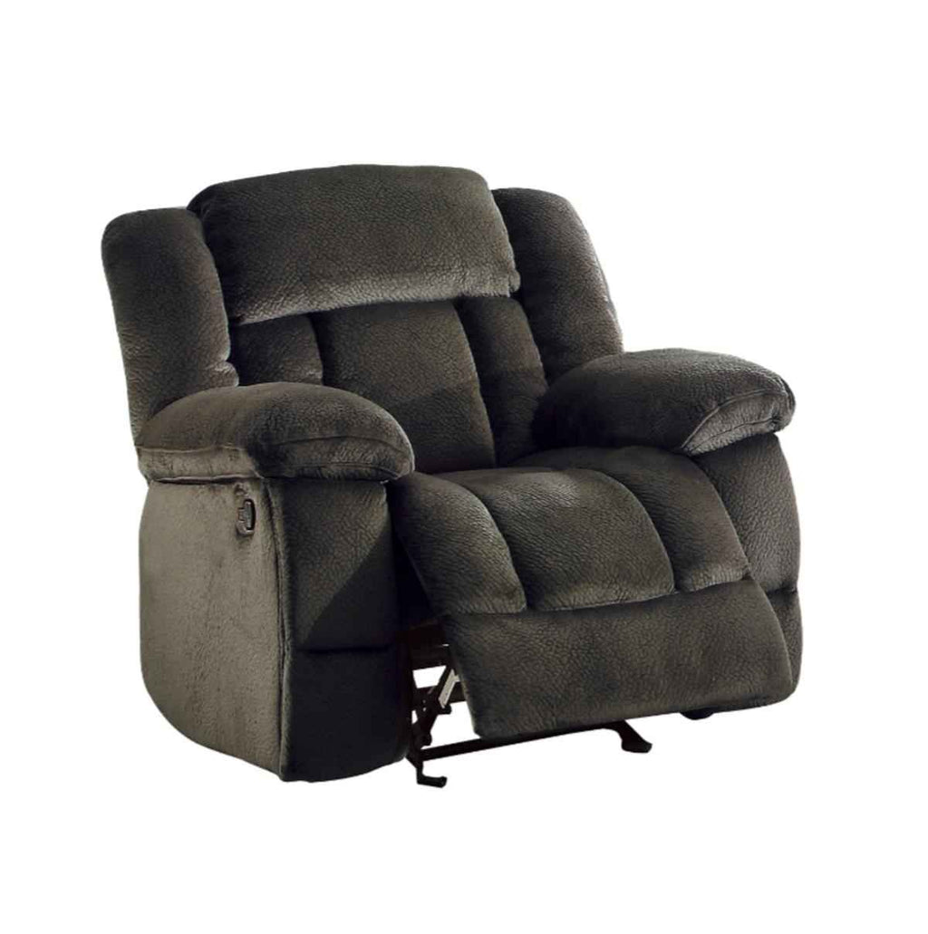 Laurelton Glider Reclining Chair in Chocolate 9636-1