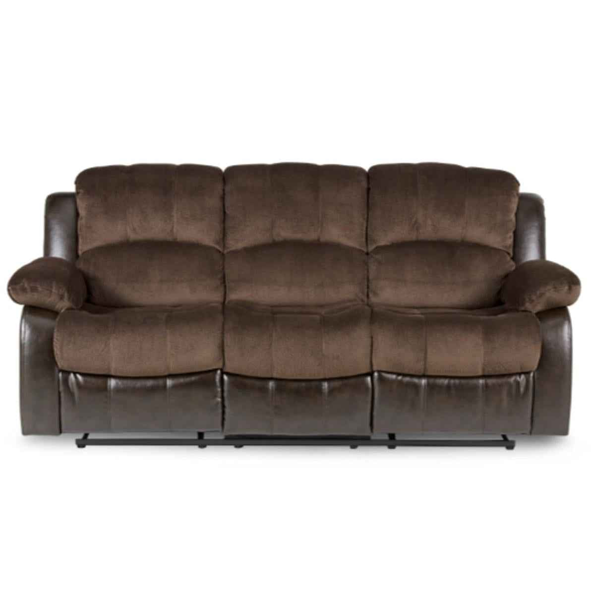 Granley Double Reclining Sofa in Chocolate 9700FCP-3