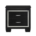 Allura Nightstand in Black 1916BK-4