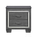 Allura Nightstand in Gray 1916GY-4