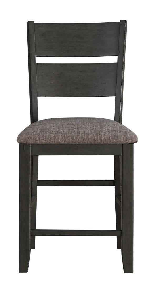 Baresford Counter Height Chair in Gray (Set of 2)