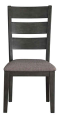 Baresford Side Chair in Gray (Set of 2)