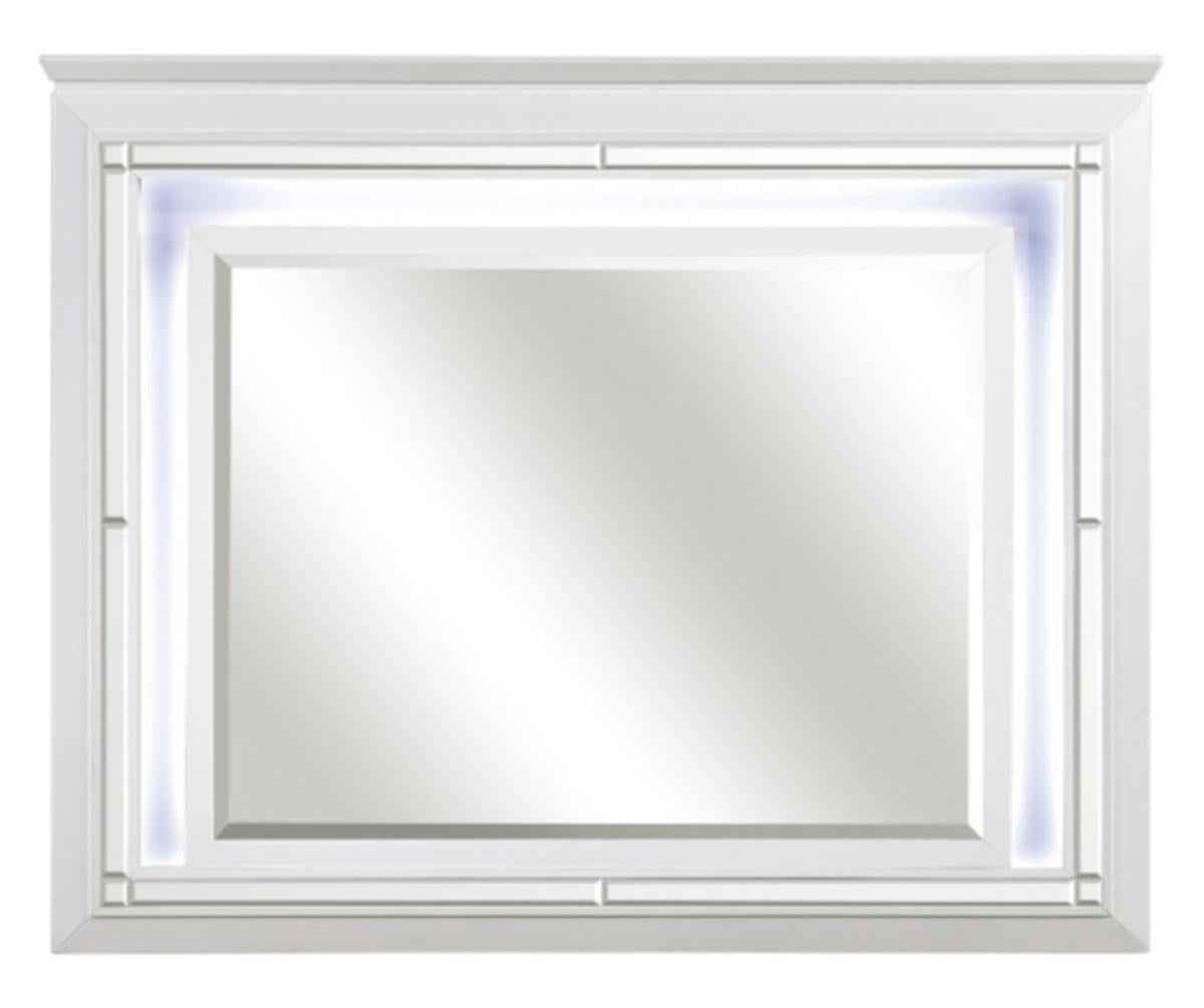 Allura Mirror in White 1916W-6