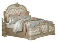 Antoinetta Queen Panel Bed in Champagne Wood 1919NC-1*