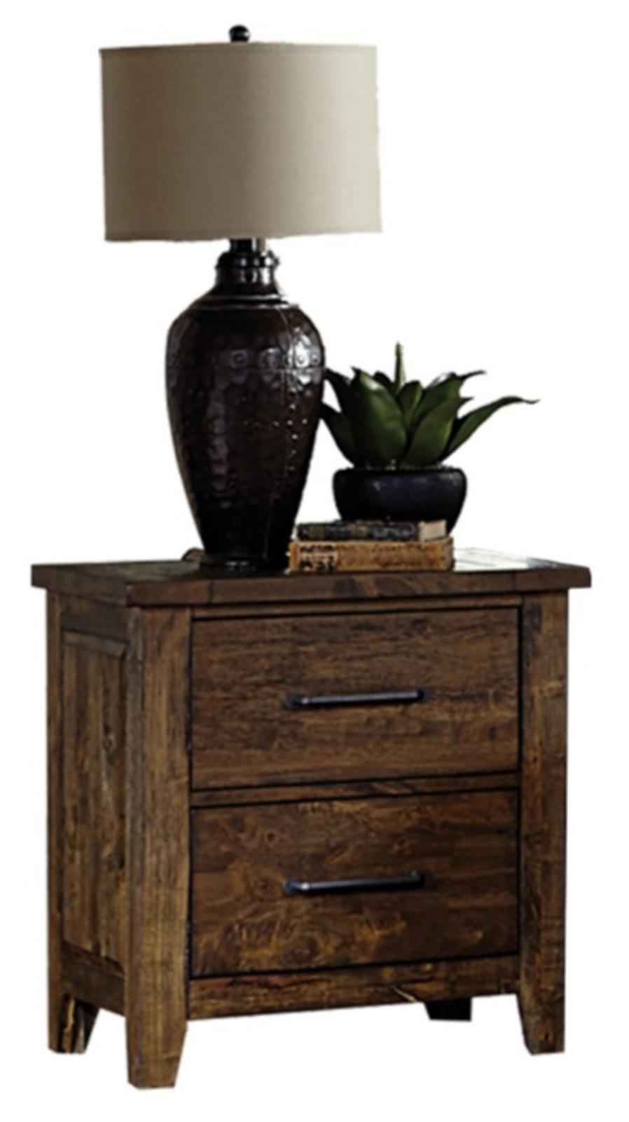 Jerrick Nightstand in Burnished Brown 1957-4