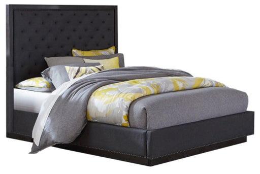Larchmont King Upholstered Platform Bed in Charcoal 5424K-1EK* image