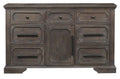 Taulon Dresser in Dark Oak 5438-5