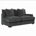 Worchester Right Side 2-Seater in Gray 9857DG-2R