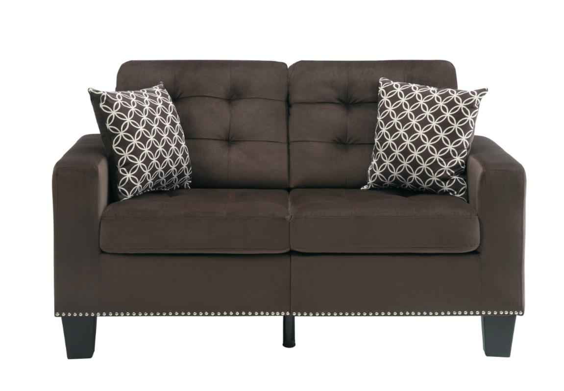 Lantana Loveseat in Chocolate 9957CH-2