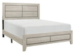 Quinby Full Panel Bed in Light Brown 1525F-1 image