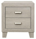 Quinby 2 Drawer Nightstand in Light Brown 1525-4