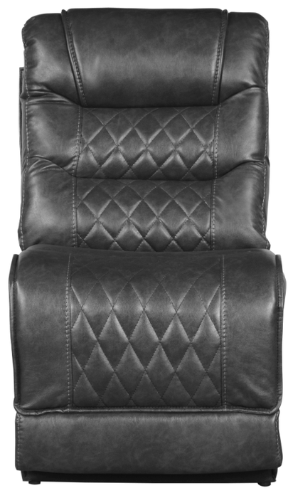 Putnam Armless Chair in Gray 9405GY-AC image