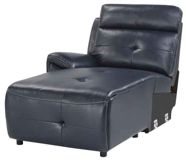 Avenue Left Side Chaise in Navy 9469NVB-LC