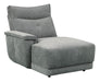 Tesoro Left Side Chaise in Dark Gray 9509DG-5L image