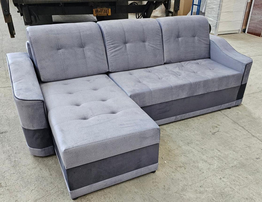 SECTIONAL SLEEPER BROWN VIP SKYLER