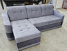 SECTIONAL SLEEPER BROWN VIP SKYLER