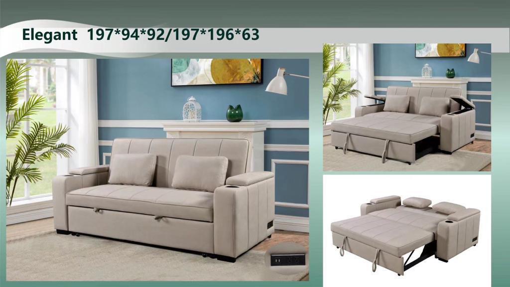 SOFA BED CREAM VIP BEST DEAL
