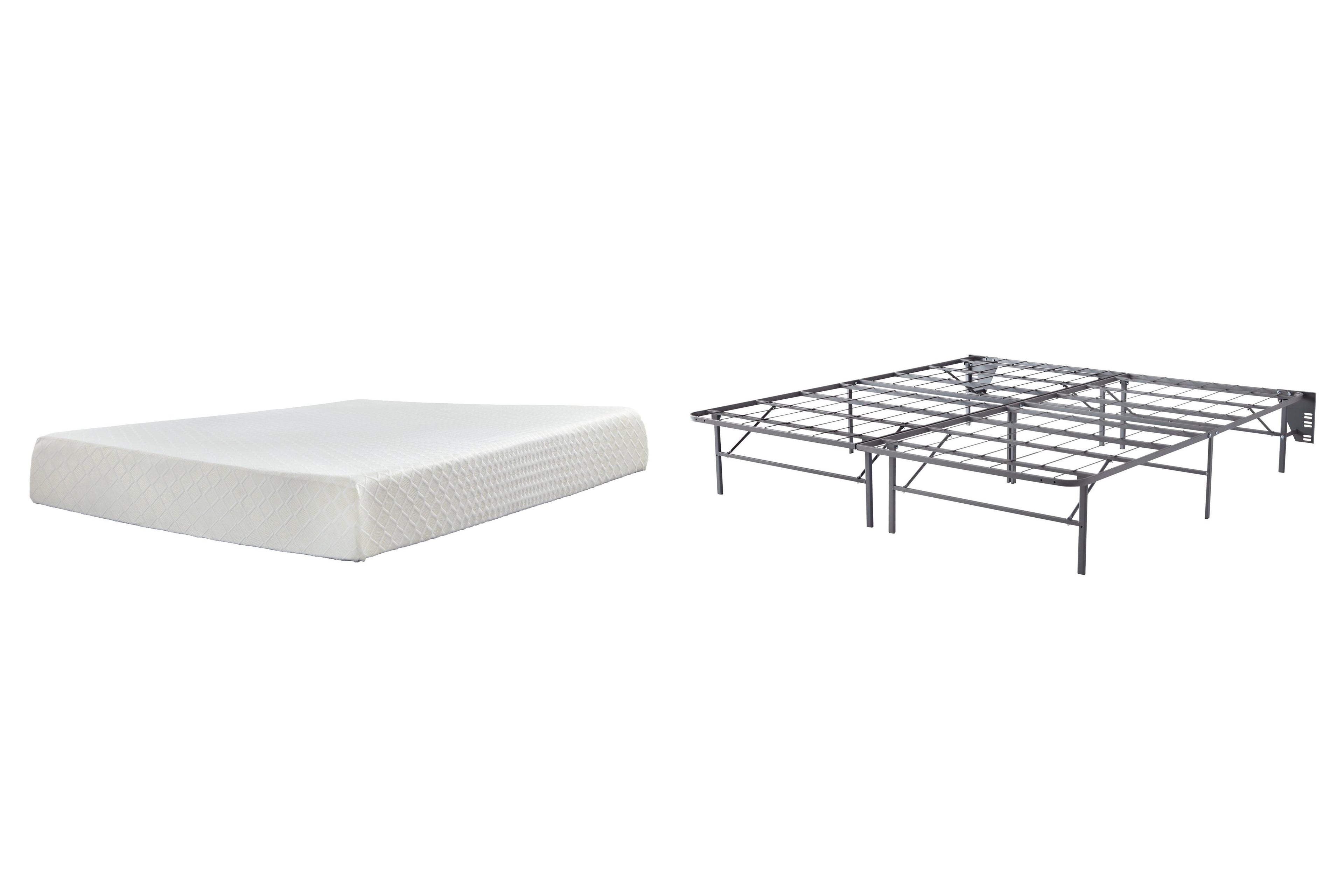 10 Inch Chime Memory Foam Mattress Set