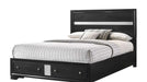 QUEEN BED BLACK VIP GALAXY