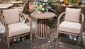 Joy Lagoon Outdoor Chairs with Cushions/Table (Set of 3)