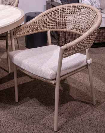 Orchard Beach Outdoor Arm Chair with Cushion (Set of 4)