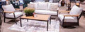Carmel Highlands Outdoor Sofa/Chairs/Table (Set of 4)