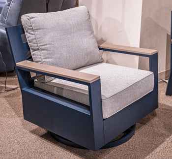 East Beach Outdoor Swivel Glider Chair with Cushion