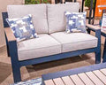 East Beach Outdoor Loveseat with Cushion
