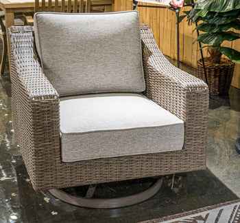 Laguna Heights Swivel Lounge with Cushion