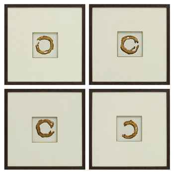 Dallbourne Wall Art (Set of 4)