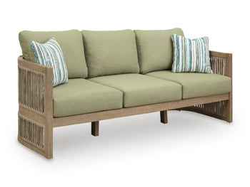 Serena Shores Outdoor Sofa with Cushion