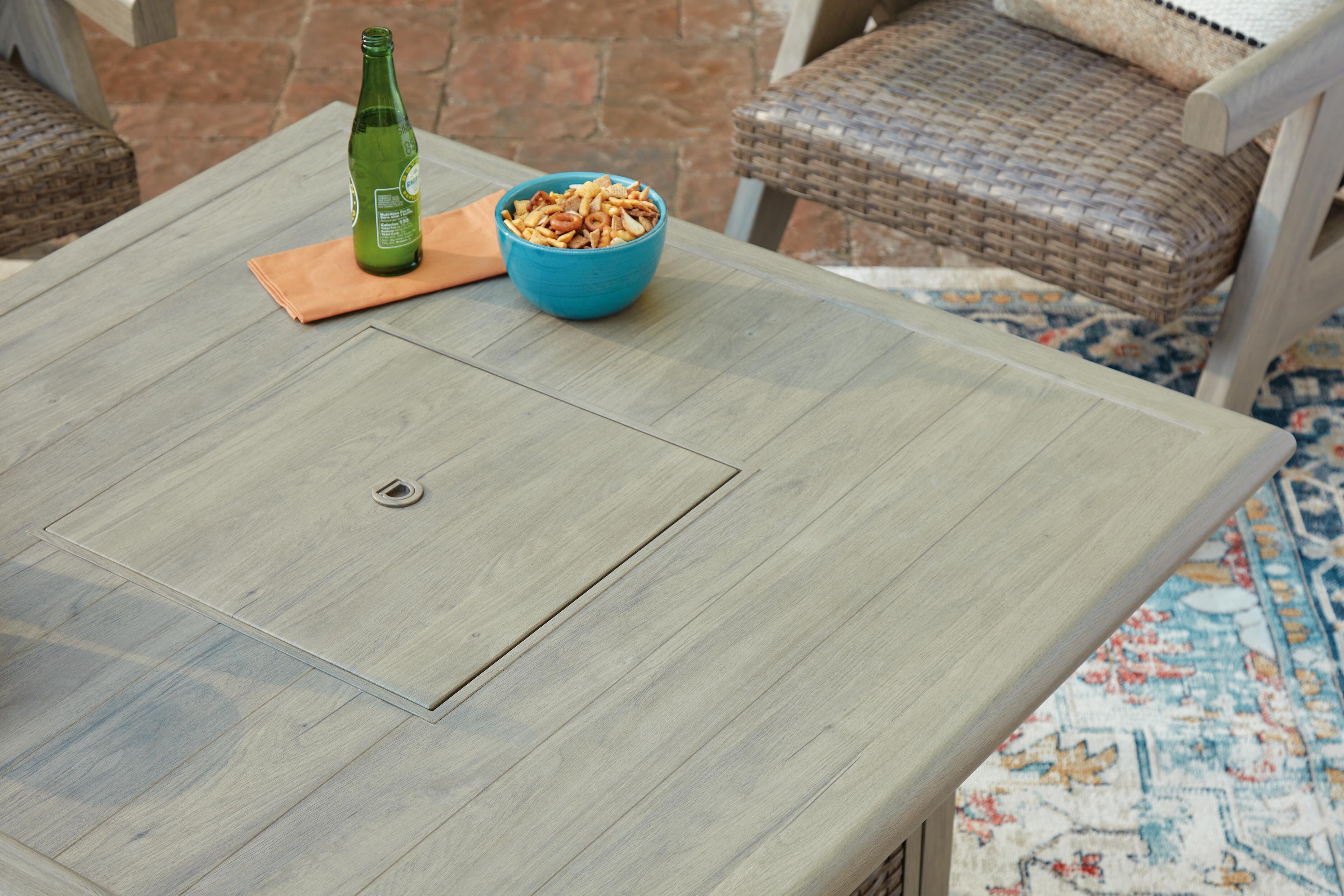 Cliff Trails Fire Pit Table
