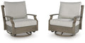 Rainier Ranch Outdoor Swivel Glider Chair with Cushion image