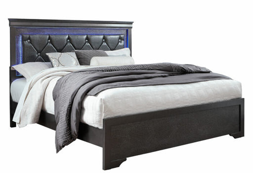 QUEEN BED GRAY VIP GLOBAL