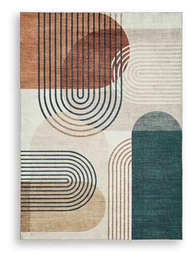 Farrendale Washable Area Rug