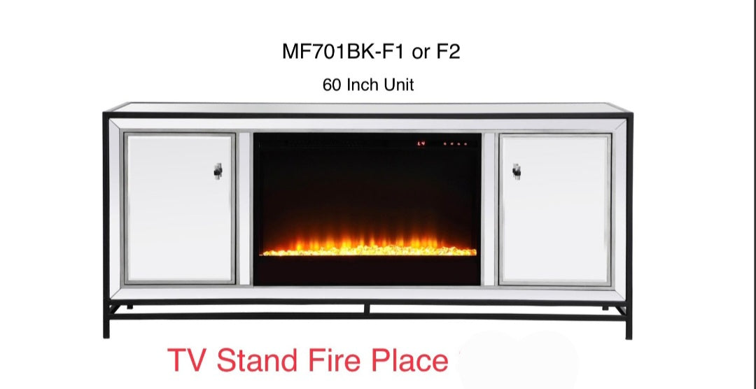 TV STAND W/FIREPLACE  60" VIP Elegant